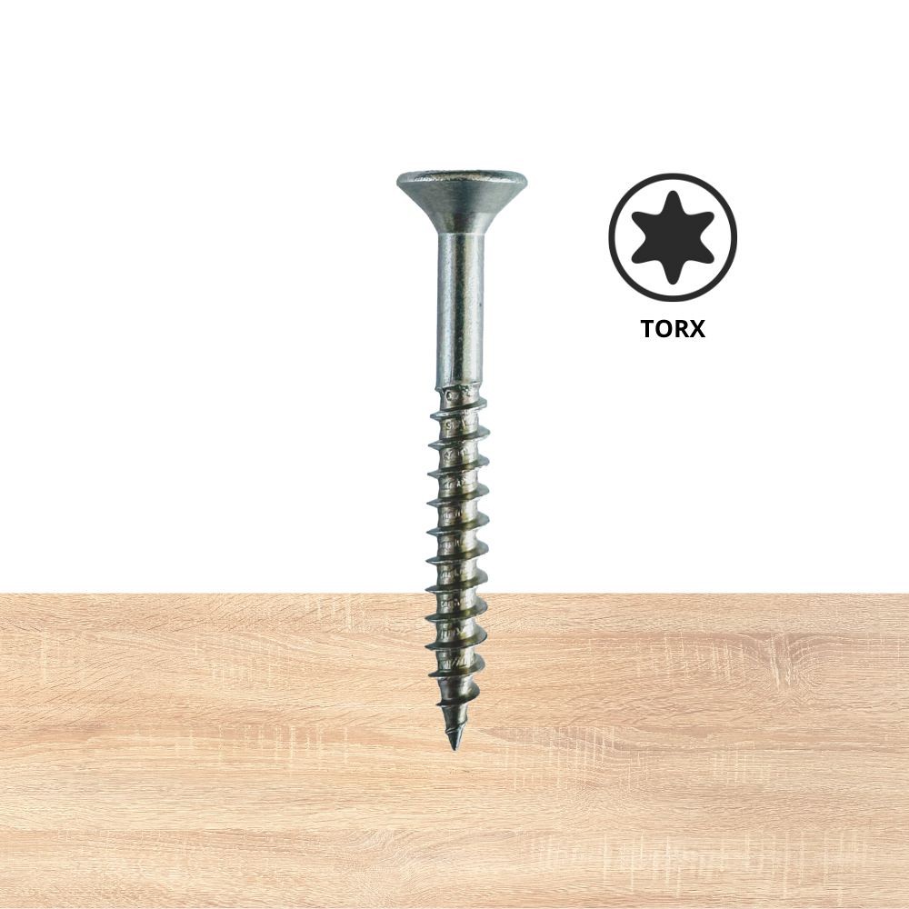 Vijak lesni IVER INOX A2 - TORX