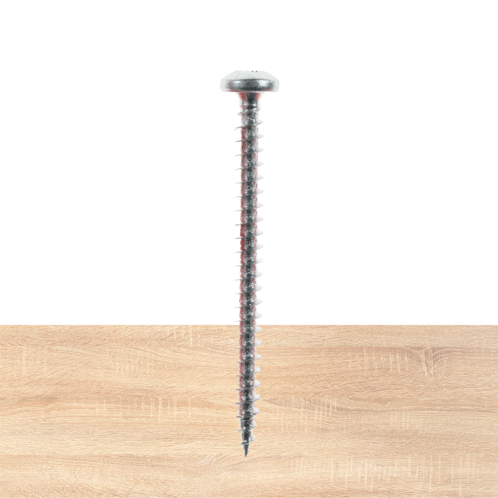 Wood screw IVER | PANHEAD | ZnB